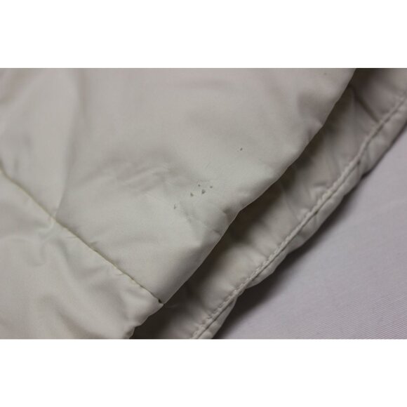 Eddie Bauer women's ivory full zip premium goose down filled puffer jacket 2X - Picture 11 of 16